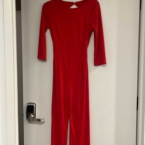 Red woman jumper